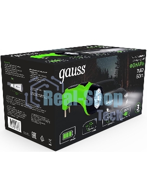 Фонарь ручной модель GFL105 7LED 60lm lead acid 700mAh LED 1/12/72