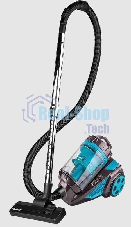 Пылесос Scarlett SC-VC80C377 коричневый, 450/2200 Вт, уборка сухая, пылесборник контейнер 3 л