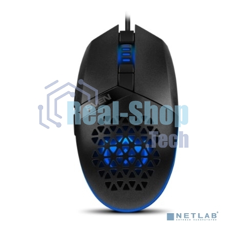 Мышь проводная SVEN RX-G735 черный, 4000 dpi, USB, кнопки - 6