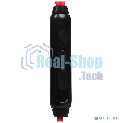 Наушники внутриканальные SVEN с микрофоном E-292M черный/красный пульт