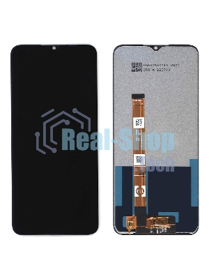 Дисплей для Realme C25 черный