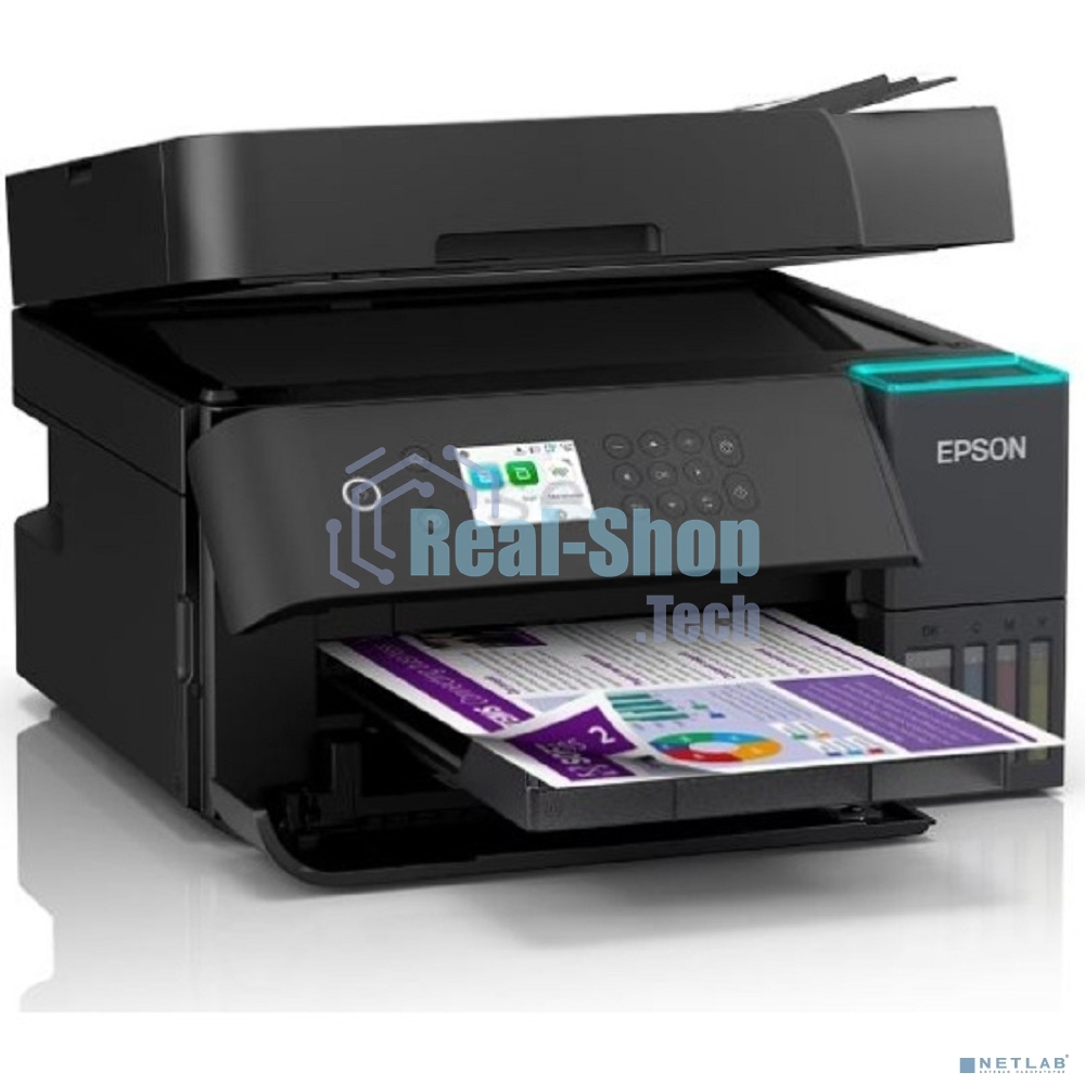 МФУ струйный Epson EcoTank L6370 (C11CL43403) A4 Duplex WiFi черный