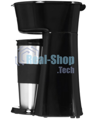 Кофеварка капельная Blackton Bt CM1114 черный/стальной, исп. кофе - молотый, 0,36 л, 650 Вт