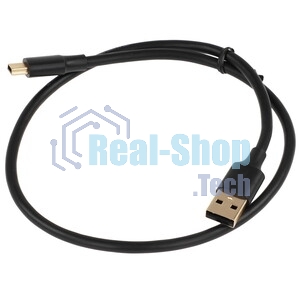 Кабель USB Type A на Mini USB угол влево 0,5 м