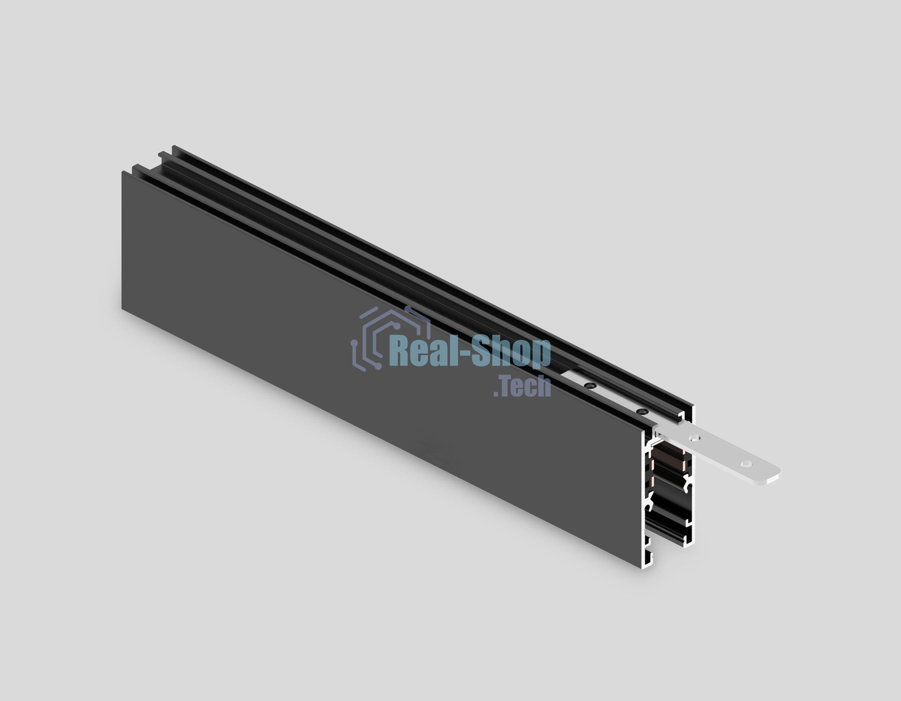 Шинопровод GL1915 BK черный IP20 48V 2000*21*43