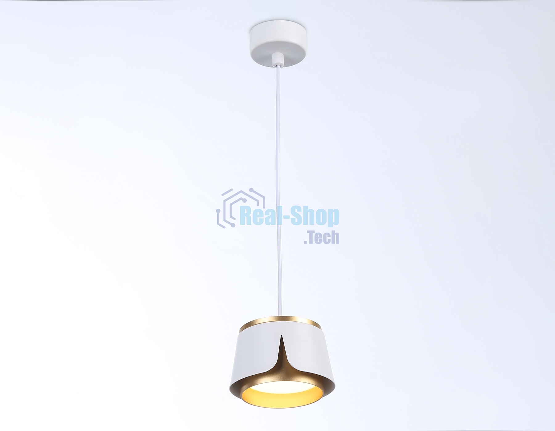 Светильник Ambrella light TN71245 WH/GD белый/золото GX53 D100*1090