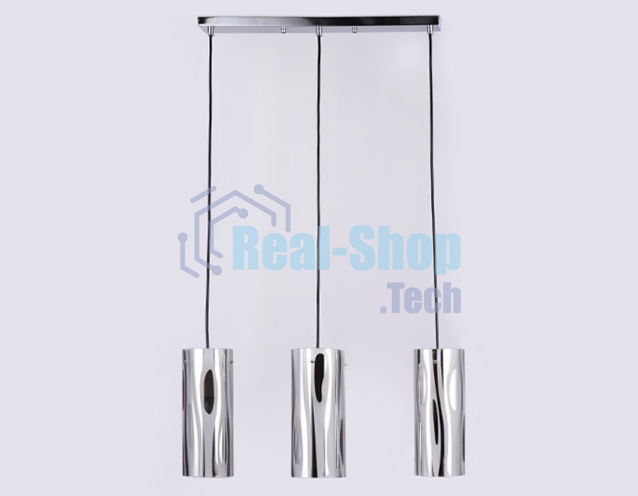 Светильник Ambrella light TR3590/3 CH/SM хром/дымчатый E27/3 max 40W 530*100*900