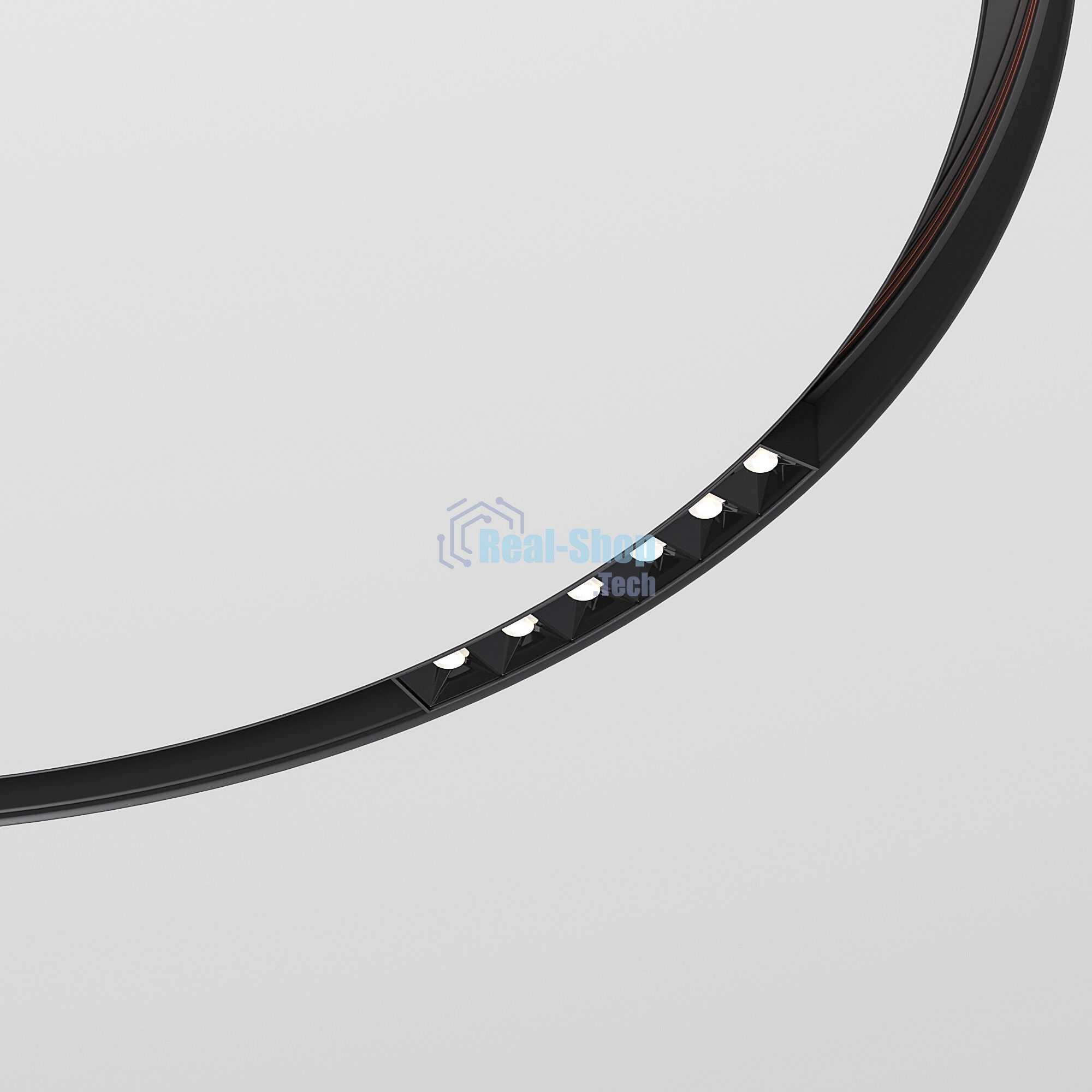 Трековый светильник Slim Magnetic 6W 4200K Intenso (чёрный) (?800мм) 85183/01