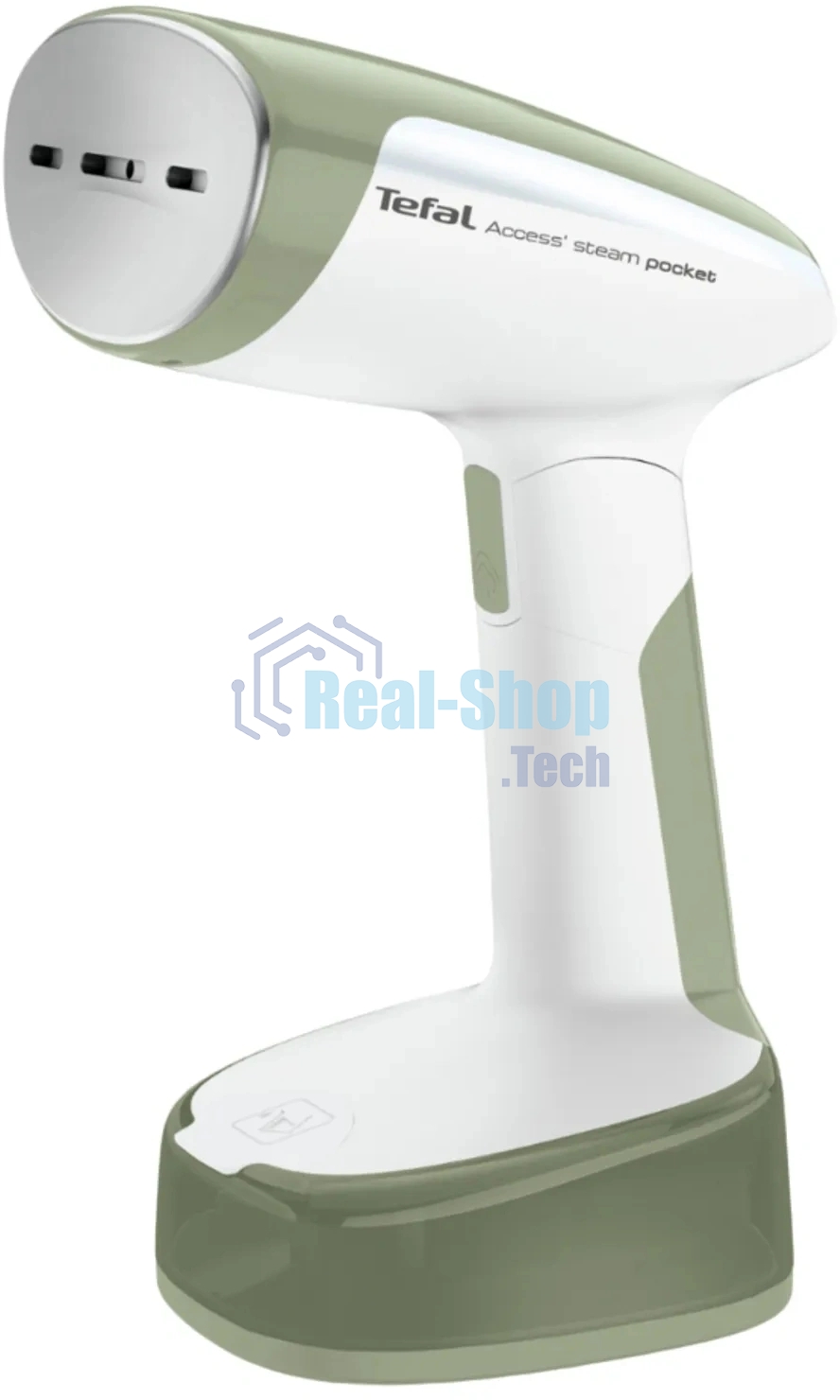Отпариватель Tefal DT3053E1 белый/зеленый, 1300 Вт, 20 г/мин, 120 мл