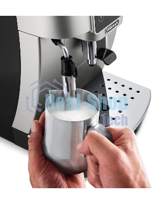 Кофемашина автоматическая DeLonghi ECAM220.31.SB черный/серебристый, исп. кофе - молотый/зерновой, 1.8 л, 1450 Вт, 15 Бар.