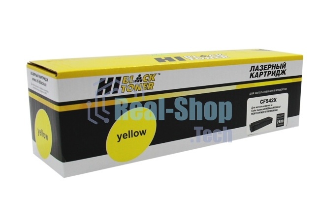 Картридж лазерный Hi-Black (HB-CF542X) для HP CLJ Pro M254nw/dw/M280nw/M281fdn/M281fdw, Y, 2,5K