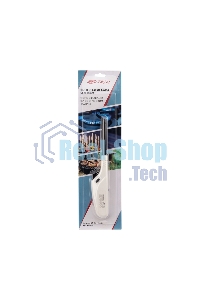 Бытовая газовая пьезозажигалка с классическим пламенем многоразовая (1 шт.) белая СК-306 Сокол