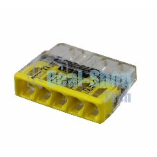 Клемма 5х(0.5-2.5мм) 5-х проводн. для распред. короб. (с контактн. пастой 