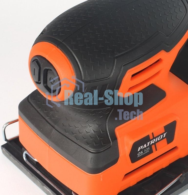 Вибрационная шлифовальная машина PATRIOT OS 105240 Вт, 13 000 кол/мин; размер платформы: 104 х 112 мм
