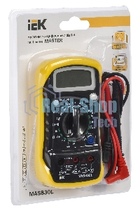 Мультиметр цифровой Master MAS830L ИЭК TMD-3L-830
