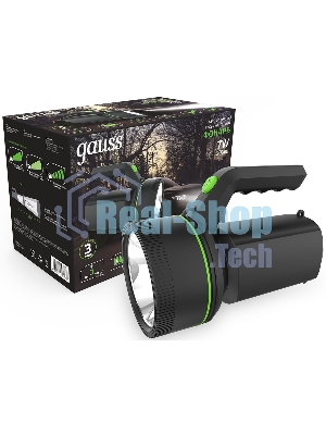Фонарь прожекторный Gauss модель GFL601 7W 200lm Li-ion 3000mAh LED 1/10/30