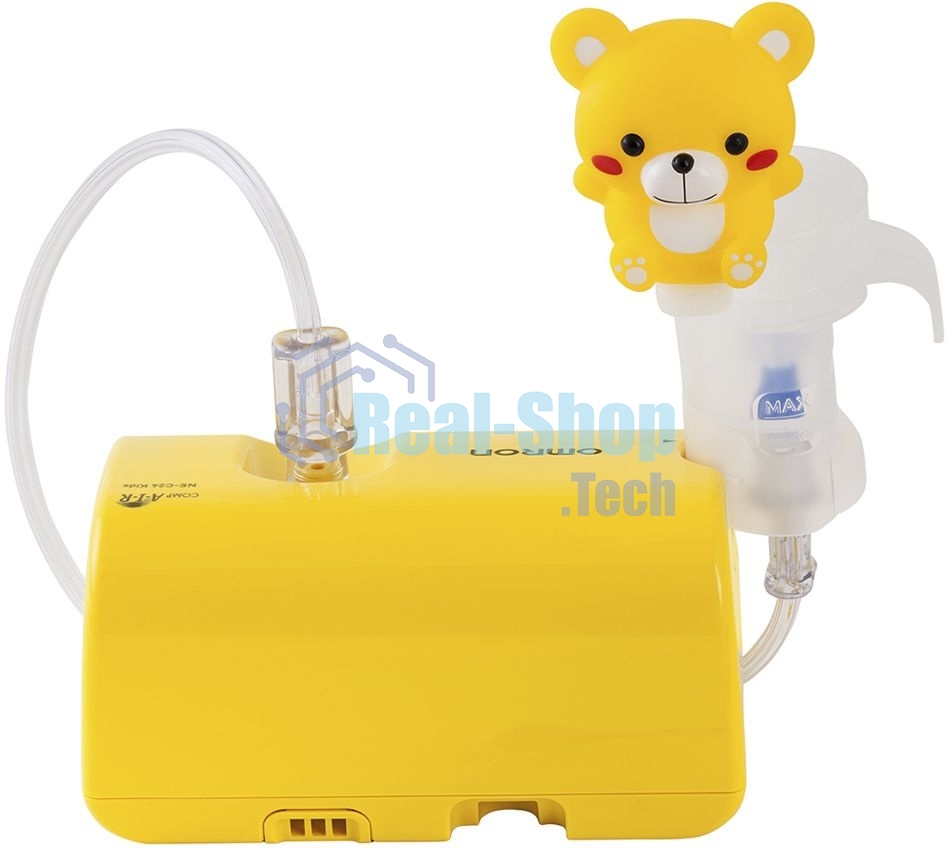Ингалятор OMRON NE-C24 Kids компрессорный, детский, желтый