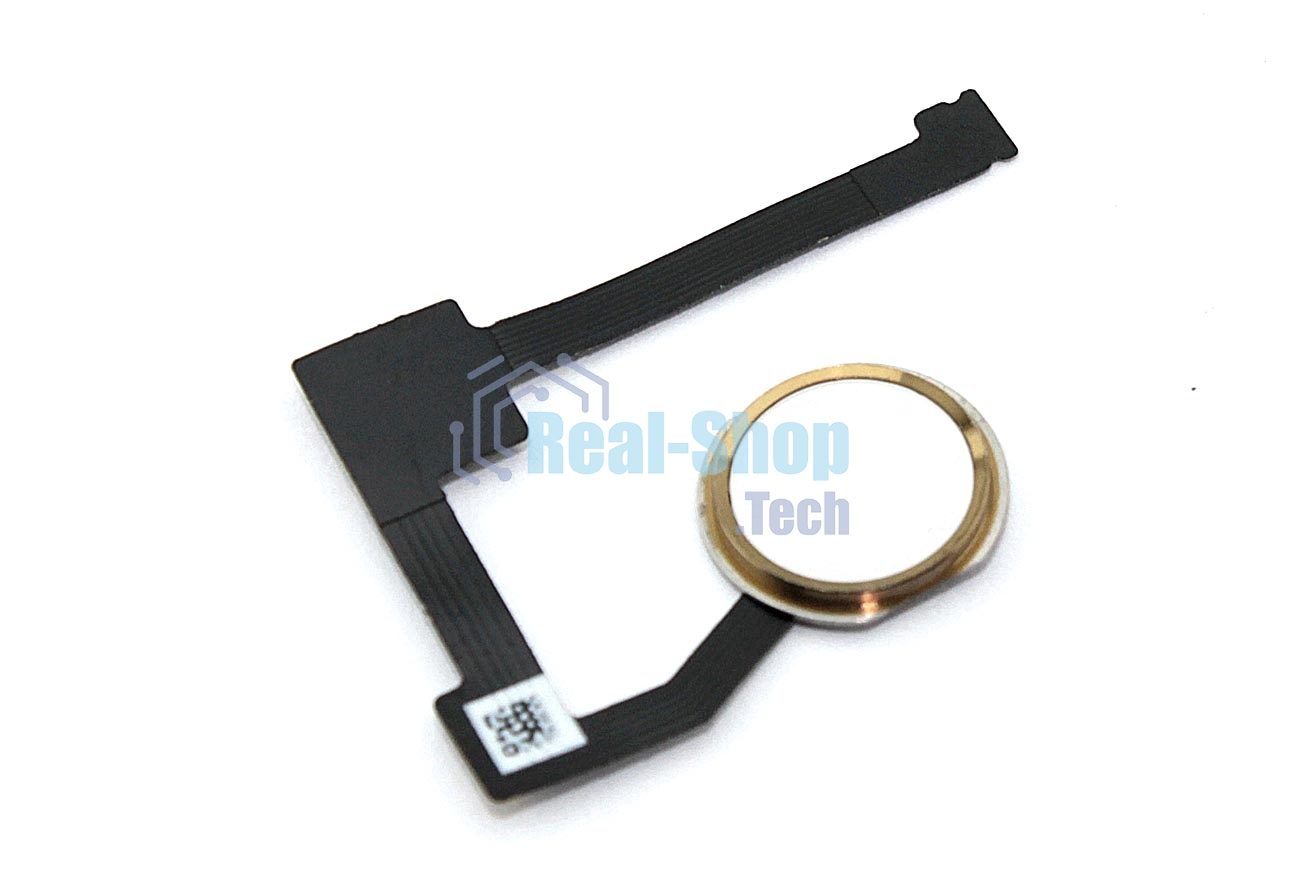 Шлейф кнопки Home для Apple iPad Air 2, iPad Mini 4 золотой
