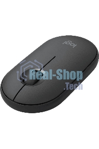 Мышь беспроводная Logitech Pebble M350 графитовый, 1000 dpi, радиоканал, Bluetooth, USB, кнопки - 3