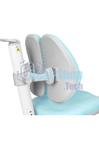 Кресло детское Cactus CS-CHR-3604BL голубой крестов. пластик серый