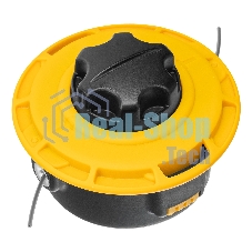 Катушка для триммера DENZEL 96392 полуавтомат. легкая заправка гайка М10 М10 М8, лев.,шаг 1,0 1,25мм