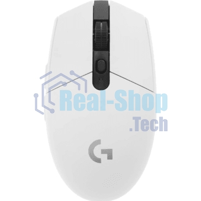 Мышь беспроводная Logitech G304 Lightspeed белый, 12000 dpi, радиоканал, USB, кнопки - 6