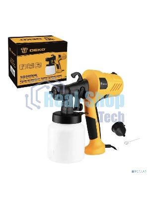 Краскопульт электрический DEKO SG500DK, 800 мл, 500Вт