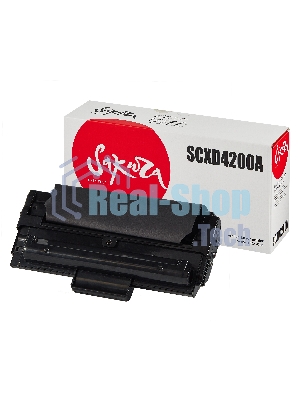 КОМПЛЕКТ Sakura SCXD4200A из 2х картриджей для Samsung, черный, 3000 к.