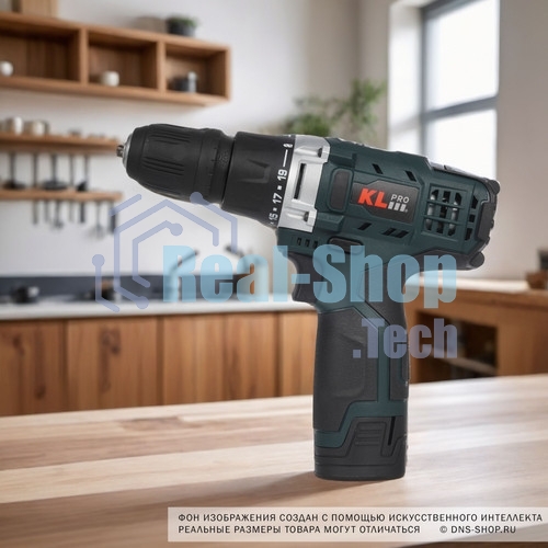 Дрель-шуруповерт Klpro KLNM1020S0, 10,8 В, 2 Ач, 30 Нм, бесщеточный