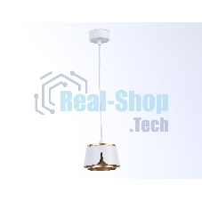 Светильник Ambrella light TN71245 WH/GD белый/золото GX53 D100*1090