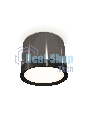 Светильник Ambrella Light XS8115001 DCH/PBK черный хром/черный полированный GX53 (C8115, N8113)