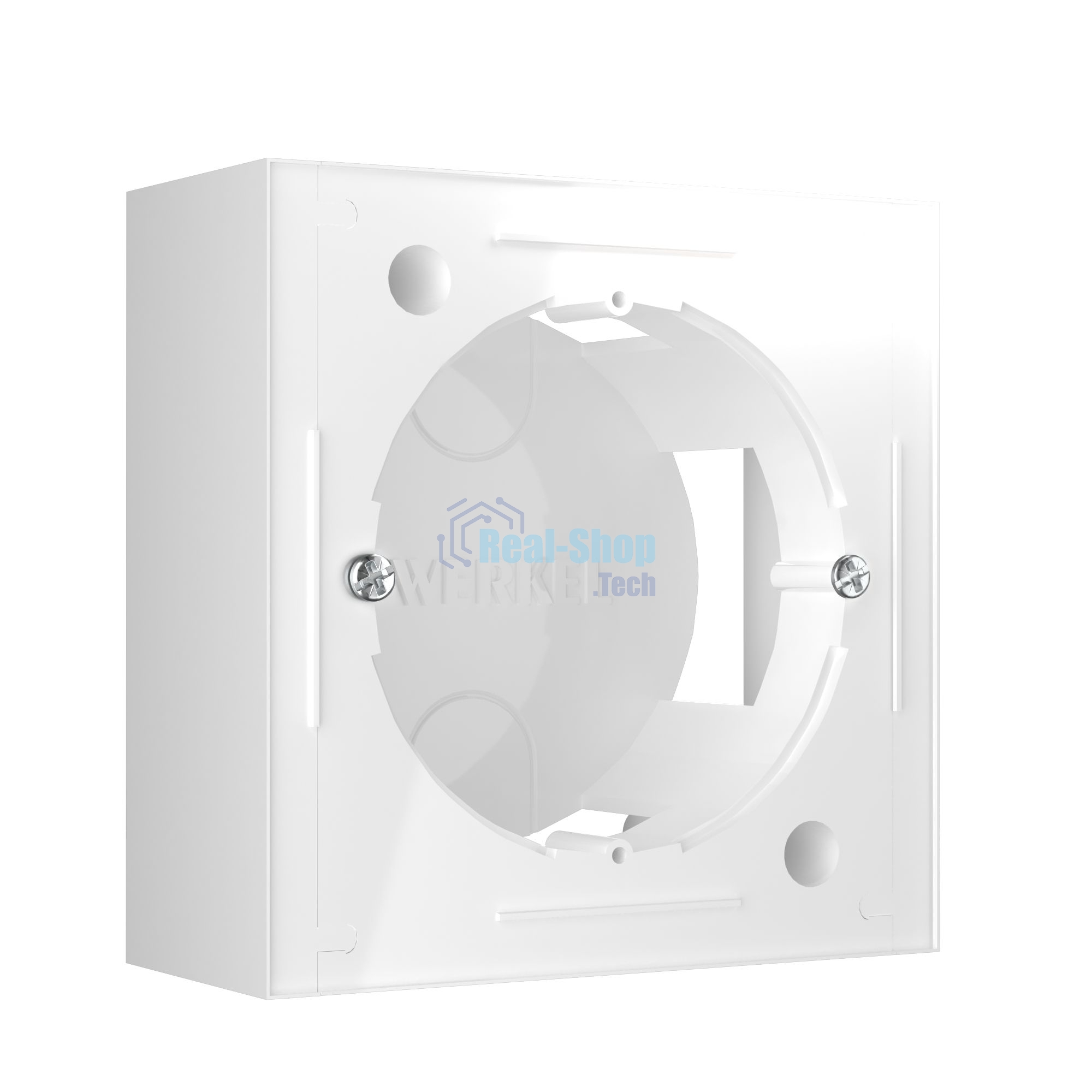 Коробка для накладного монтажа Werkel W8000001 (белый)