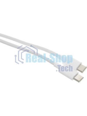 Кабель Xiaomi 3A Braided USB-C to USB-C Cable 1m белый