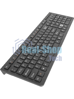 Комплект клавиатура+мышь Defender Columbia C-775 беспроводной, USB, 1600 DPI, чёрный