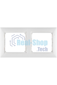 Рамка Valena - Белая - двухместная Legrand 774452