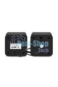 Акустическая система 2.0 ExeGate EX287050RUS Disco 160 (питание USB, 2х3Вт (6Вт RMS), 100-20000Гц, черный)