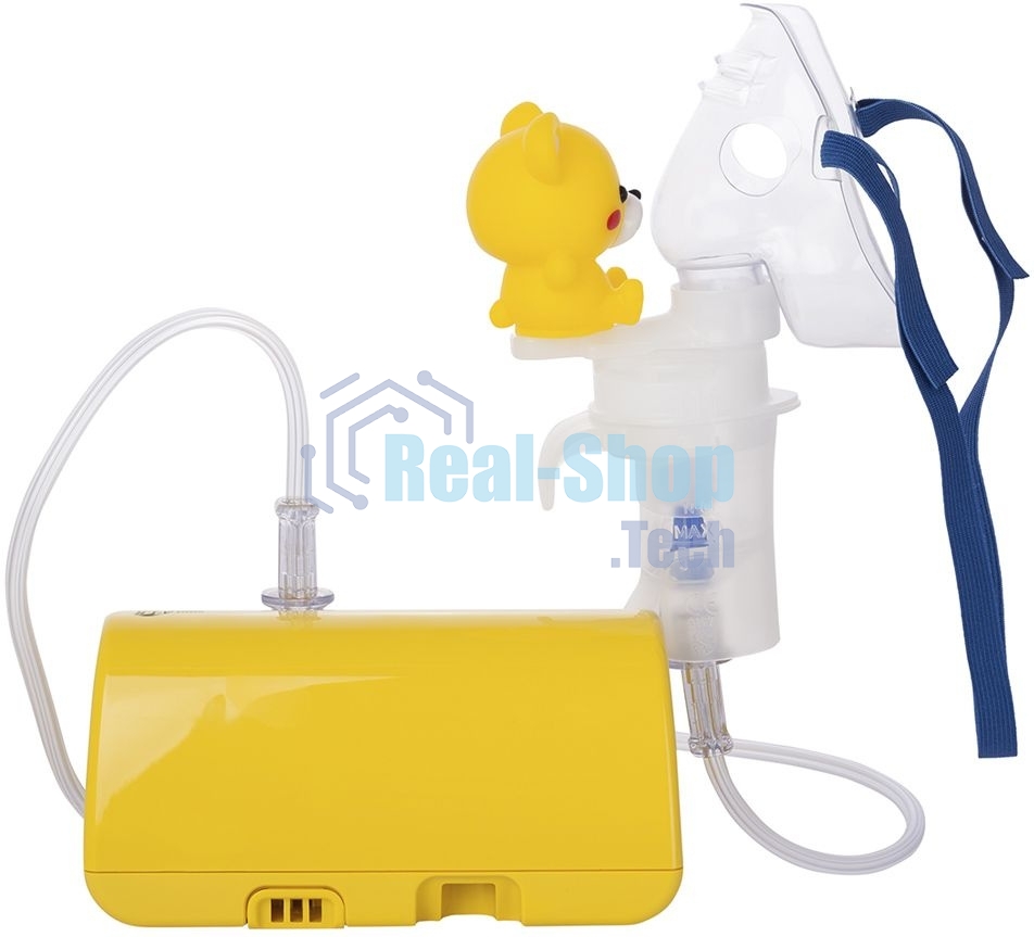Ингалятор OMRON NE-C24 Kids компрессорный, детский, желтый