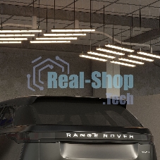 Светильник линейный Gauss СПП-Т8-G13 LITE 220-230V IP65 665x60x55мм для LED ламп 1х600мм 1/16