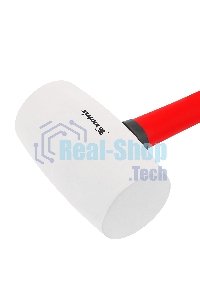 Киянка резиновая Matrix, 910 г, белая резина, фибергласовая рукоятка