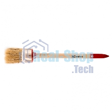 Кисть круглая MTX 82044 Профи №6 30 мм, натуральная щетина, деревянная ручка