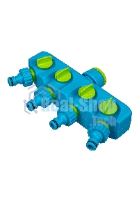 Разветвитель четырехканальный, с внутренней резьбой 3/4