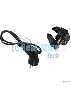 Кабель питания ноутбуков ExeGate Power PC5-7,5P (Евровилка Schuko->С5) VDE-250V-3*0.5-CU, 6A, 0.75м