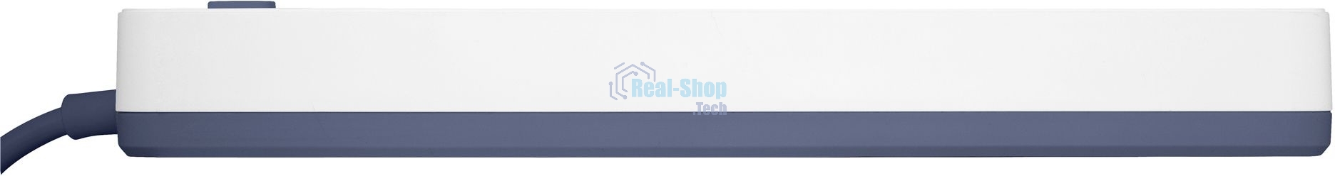 Сетевой фильтр Powercom SP-06W 5,0 м 5.0м (6 розеток) белый/серый (коробка)