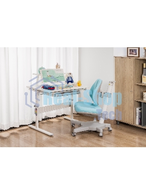 Кресло Cactus CS-CHR-3604BL голубой, ткань