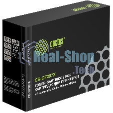 Картридж лазерный Cactus CS-CF287X черный (18000 стр.) для HP LJ M506dn/M506n/M506x