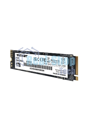 Накопитель SSD Patriot P320, 1Tb, PCIe 3.0 x4, M.2 2280, NVMe, R/W 3000/2200