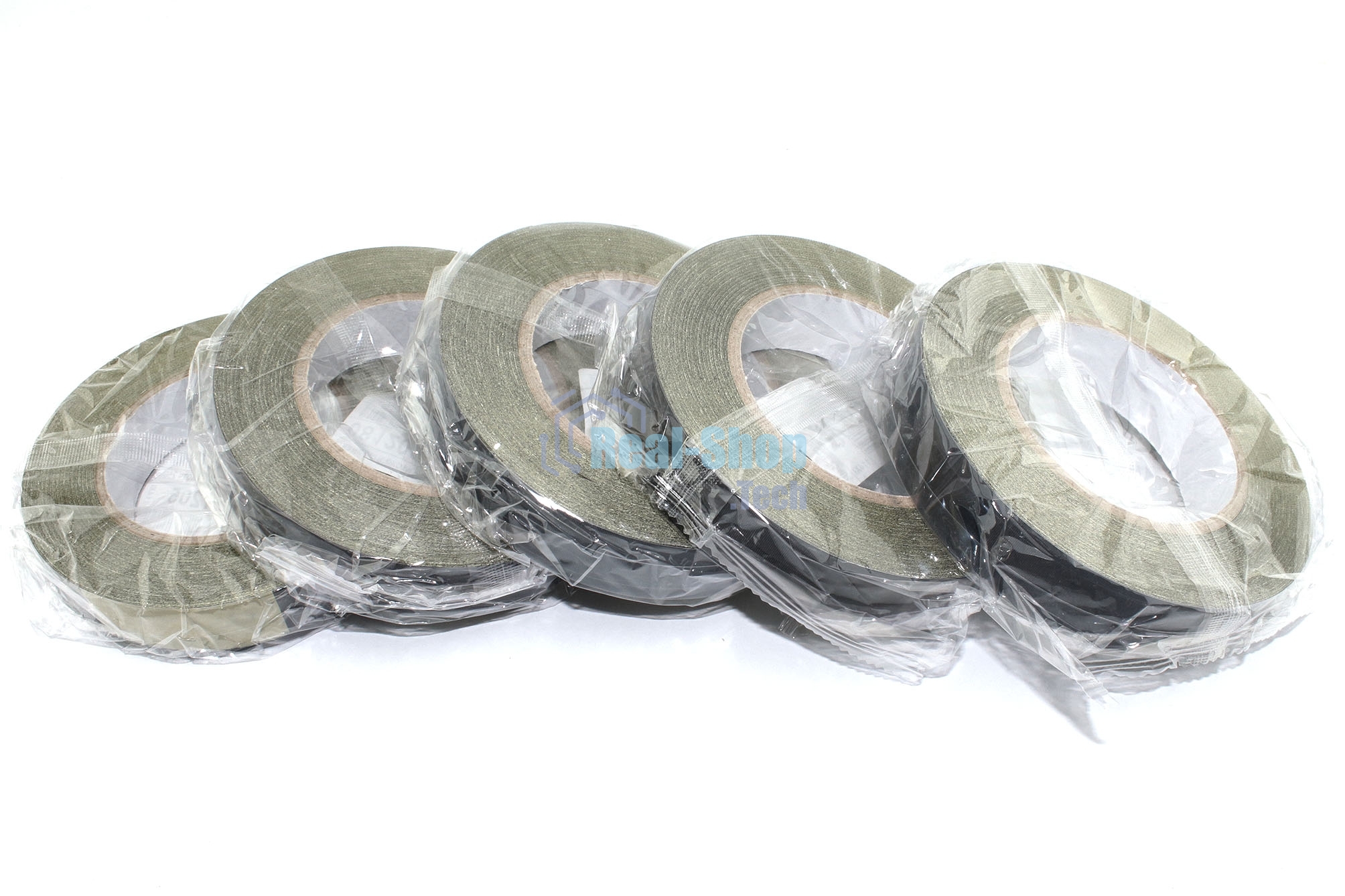 Электротехническая изоляционная ацетатная лента (тканевый скотч) 25мм, 30 м 5 шт