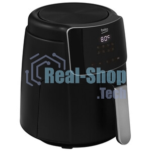 Аэрогриль Beko FRL 2244 B черный, 1500 Вт, 4.7 л, сенсор, 8 программ