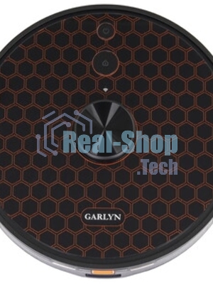 Робот-пылесос Garlyn SR-650 черный/оранжевый, 3200 мА*ч Li-Ion, уборка сухая/влажная, пылесборник контейнер 0.32 л