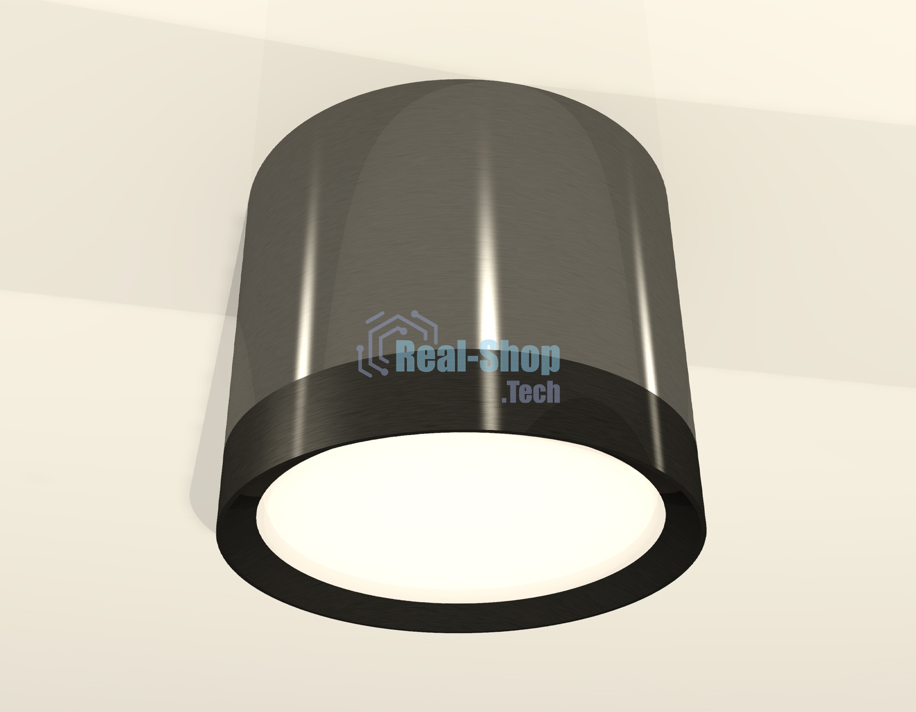 Светильник Ambrella Light XS8115001 DCH/PBK черный хром/черный полированный GX53 (C8115, N8113)